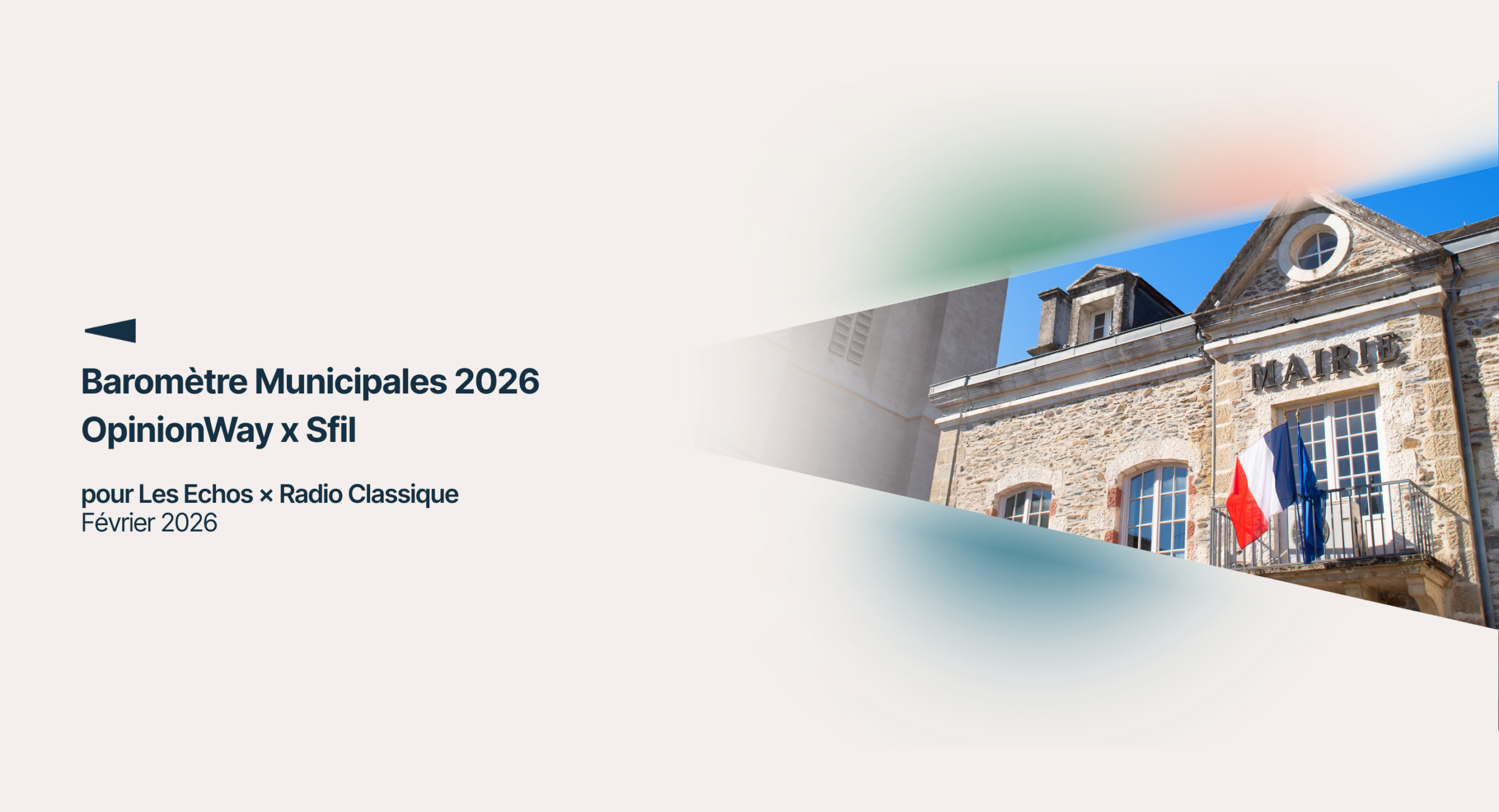Municipales 2026 : Sfil s’associe au Baromètre OpinionWay pour éclairer les enjeux locaux