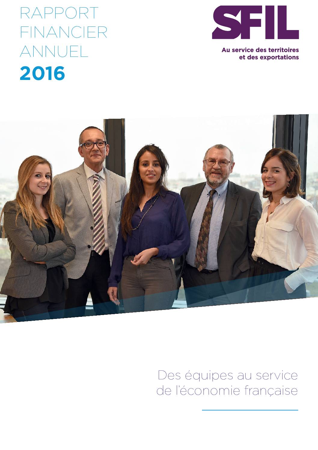 Le rapport financier annuel Sfil 2016 est disponible