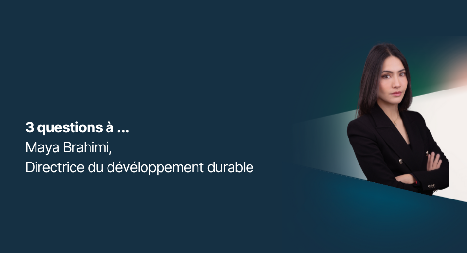 3 questions à … Maya Brahimi, Directrice du Développement durable, Sfil