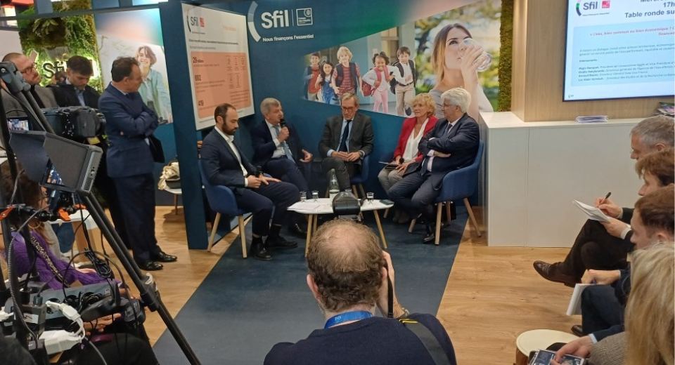 Sfil au SMCL 2025 : une table ronde sur l’eau, bien commun ou bien économique ? (Replay)