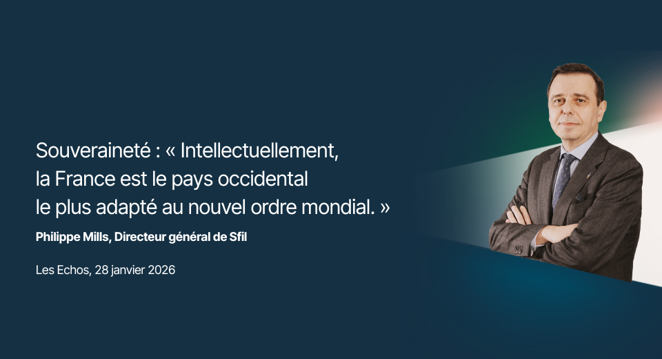 Philippe Mills, Directeur général de Sfil, signe une tribune dans Les Echos